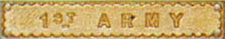 1st army clasp