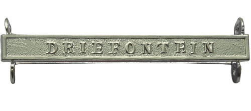 Queens South Africa QSA Clasp DRIEFONTEIN