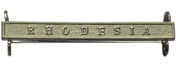 Queens South Africa QSA Clasp RHODESIA 1